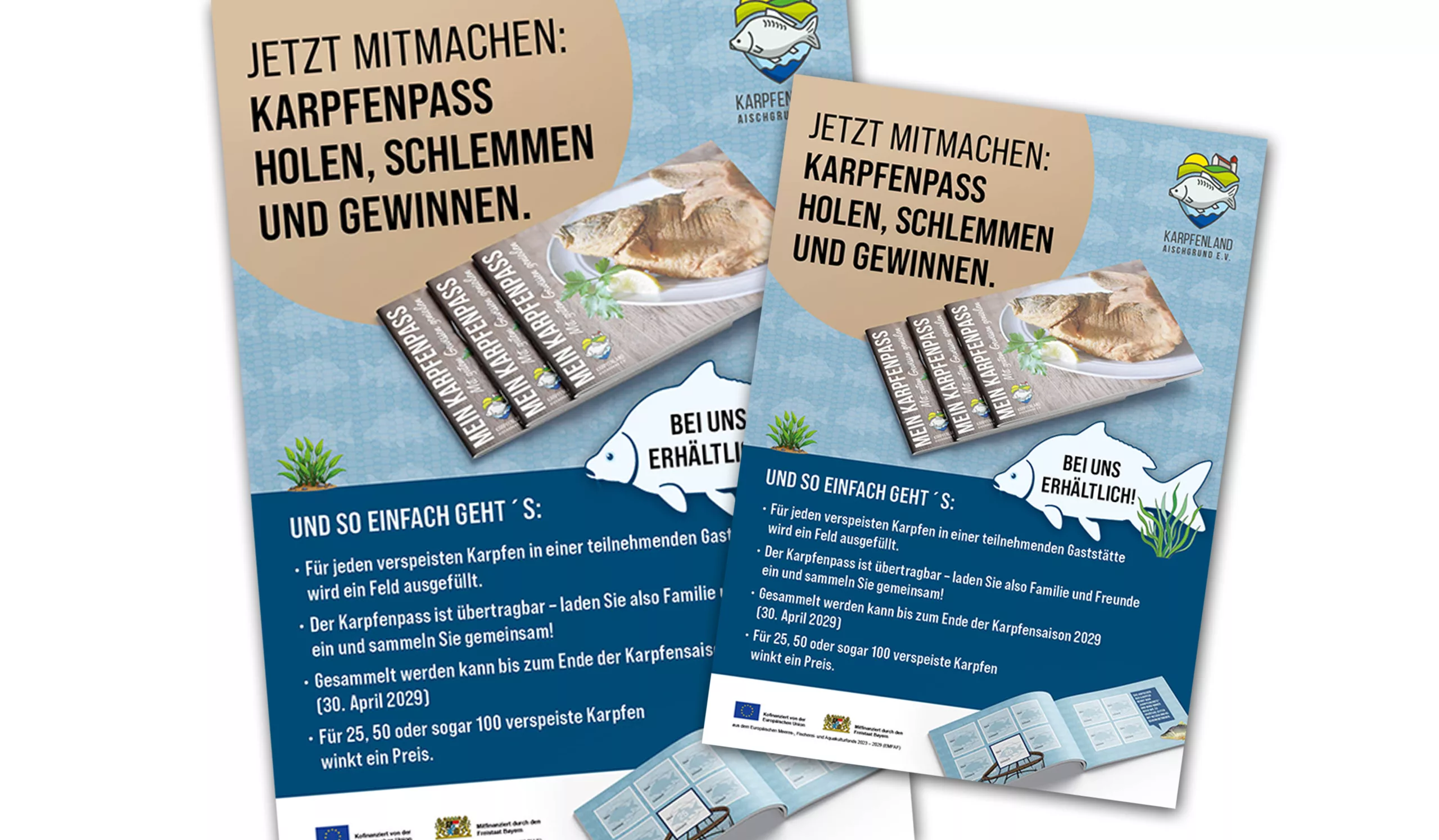 Plakat zum Karpfenpass