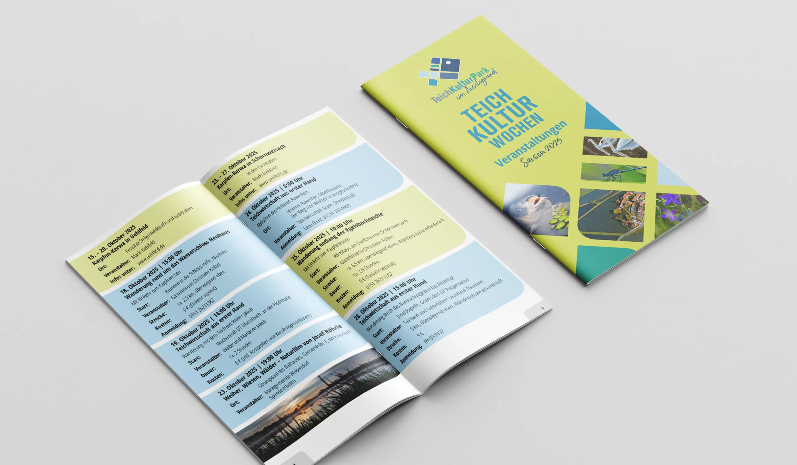Veranstaltungsbroschüre TeichKulturWochen